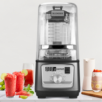 Ijs Crush Fruit Zware Blender Machine Commercieel Gebruik Sojamelk Maker Blender Krachtige Restaurant Smoothie Stille Blender