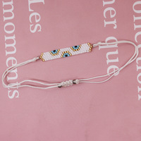 Nouvelle arrivée bracelet oeil turc personnalisé bracelet miyuki fait à la main pour les femmes