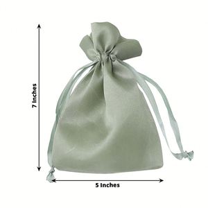 Pochette Cadeau Personnalisée Réutilisable en Soie Satinée avec Cordon de Serrage – Luxe pour Cheveux, Bijoux, Cosmétiques, Maquillage, Téléphones Portables, Chaussures et Emballage Anti-Poussière - Product Image 5