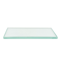 Plaque de mélange en verre pour laboratoire dentaire, plaque de mélange en verre transparent épaissi pour composite dentaire, ciment de scellement, mélange de gypse