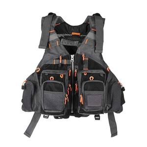 Gilet de pêche multifonctionnel portable avec matériau de flottabilité détachable, comprend des leurres, pêche en bord de mer, pêche en bateau, pêche en mer, plusieurs poches - Product Image 4