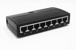 Commutateur réseau ES100-7PD Rpoe 8 ports 10/100 Mbps Fast Ethernet 24V Inversa Reverse PoE pour FAI - Product Image 2