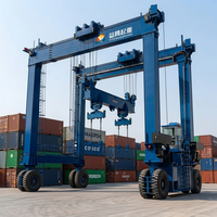 Nouvelle grue mobile à pont 20-25 tonnes, contrôlée par PLC, avec boîte de vitesses motorisée, hauteur de levage 10m, portée 20m, fabriquée au Shandong, garantie 1 an Yiteng