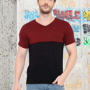 T-shirt ample et sportif pour homme, 100 % coton teint en fil, 220 g, avec impression numérique - Product Image 2