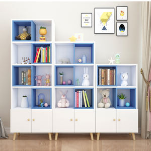 <span class=keywords><strong>Libreria</strong></span> LM KIDS con Scrivania Integrata, Scaffale in Legno Salvaspazio per Collezioni - Product Image 6
