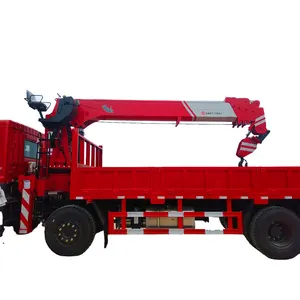 10 ton 15 ton 14 Ton Mobile Telescopic Boom Truck Mounted Crane dengan kualitas tinggi Grua china crane truck 2024