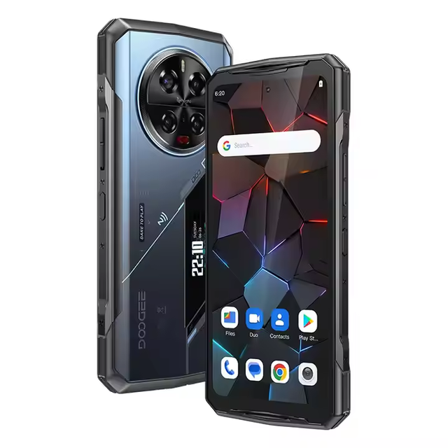 DOOGEE V40 Pro Rugged Phone 16GB+512GB 6.78inch Night Vision Display Dimensity 7300 200MP Camera 8680mAh 33W NFC 5G Smartphone