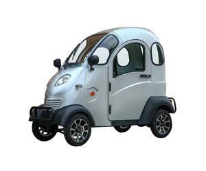 <span class=keywords><strong>Voiture</strong></span> électrique intelligente à 4 roues longue autonomie avec cabine fermée, certifiée EEC COC, véhicule neuf pour les familles - Product Image 1