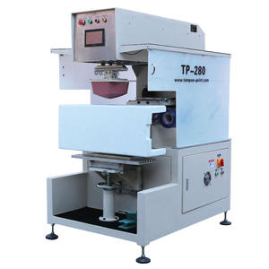 Machine d'impression semi automatique d'imprimante de grand tampon de silicone de boîte de polystyrène de panneau de nourriture de mousse - Product Image 2