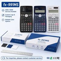 Calculatrice scientifique Fx-991MS 401 fonctions Éditeur de données STAT Écartement standard Analyse de régression Promotion