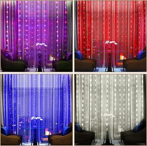 Thông Minh Trang trí nội thất RGB DIY âm nhạc nhịp điệu Cổ Tích rèm ánh sáng Giấc Mơ Màu LED dải đèn cho Nhà thông minh tự động hóa - Product Image 4