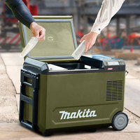 Réfrigérateur-congélateur portable Makita alimenté par batterie lithium-ion pour voiture et camping en extérieur, fonctionnement chaud/froid, mini-réfrigérateur