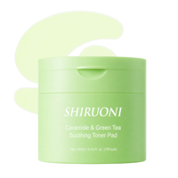 Pads Tonifiants Apaisants et Rénovateurs Double Usage pour le Visage et le Contour des Yeux au Thé Vert Naturel Végétalien et PHA – Vente en Gros