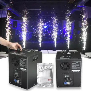 Kembang Api Panggung Dingin Nirkabel DMX Kontrol 600W Percikan Air Mancur Mesin untuk Acara Pernikahan Cahaya Panggung Konser