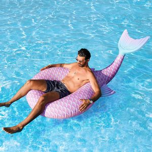 Queue de sirène gonflable en PVC pour adultes - Product Image 5