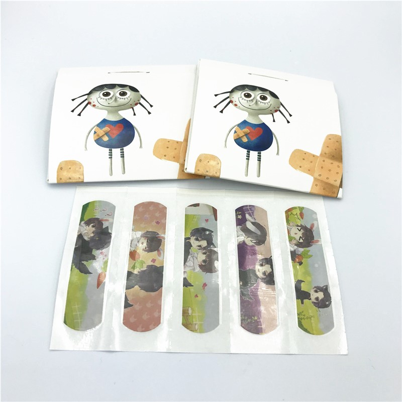 Новые товары, индивидуальная клейкая повязка, бандаж с мультяшным рисунком