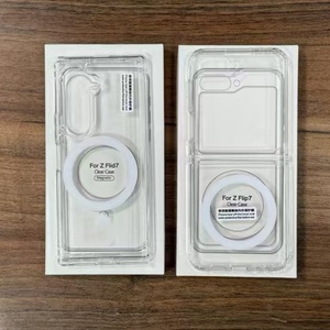 เคสโทรศัพท์ระบบแม่เหล็ก PC TPU ใสชาร์จแบบไร้สายกันกระแทกล้างฝาครอบมือถือสำหรับ Samsung Galaxy <span class=keywords><strong>Z</strong></span> <span class=keywords><strong>Fold</strong></span> 7 6 Flip 6 6 5 <span class=keywords><strong>4</strong></span> - Product Image 6