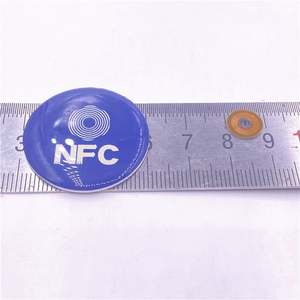 Étiquette RFID souple FPC anti-métal de 12 mm de diamètre, 13,56 MHz, micro-puce, mini-étiquette NFC, autocollant sur-métal/hors-métal, étiquette FPC - Product Image 4