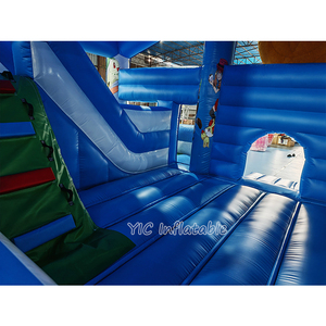 Château gonflable Pokémon de qualité commerciale personnalisé à vendre Bâche PVC durable Thème <span class=keywords><strong>Pikachu</strong></span> Maison rebondissante - Product Image 5