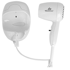 Secador de Pelo de Pared Leo de 1600W y 43 cm de Longitud para Uso en Baños - Product Image 1