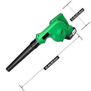 Soplador Eléctrico Inalámbrico de 20V, Potente Soplador y Aspiradora de Hojas 2 en 1 con Bolsa Recolectora de Polvo - Product Image 2