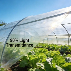 पर्यावरण खेती के लिए उच्च प्रकाश संचरण प्लास्टिक फिल्म ऊर्जा की बचत और एंटी-ड्रिप ग्रीनहाउस मच - Product Image 2
