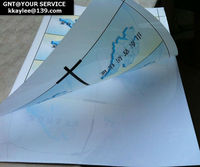 Feuille Dragon Blanc/Doré/Argent/Transparent