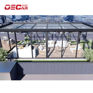 M Ventana Pared Doble Vidrio Templado Vidrio Esmaltado Edificio <span class=keywords><strong>Fachada</strong></span> Resistente a Huracanes Duradero Oficina Moderna Estructura de gran altura Sunroom - Product Image 2