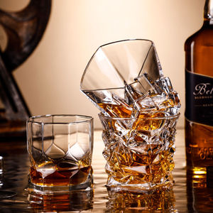 Wholesale Whiskey <strong>Glass</strong> Custom Logo Shot <strong>Glasses</strong> for Men Bar Party <strong>Spirit</strong> Glassware Classic Gifts Tequila Brandy Vodka Gin - Product Image 3