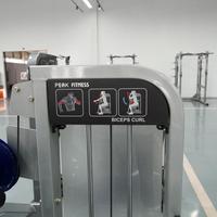Machine professionnelle de musculation pour biceps à charge par poulie, ensemble complet pour entraînement de force en salle de sport