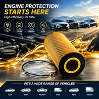 Filtre à huile pour camion poids lourd, élément filtrant plissé, cartouche pour moteur diesel, fourniture en gros personnalisée, performance de remplacement