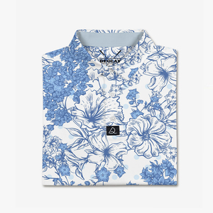 <b>Funny</b> Floral Custom Printed Golf for <b>Shirt</b> for Men Breathable Quick Dry High Quality Spandex/Cotton Sublimation for <b>Shirts</b> - Product Image 5