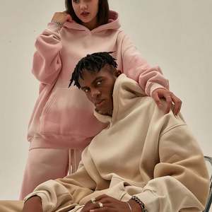 Yingling Valentine Logo personnalisé coton polaire délavé au soleil sans ficelle Vintage en détresse lavé à l'acide à capuche - Product Image 3