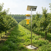 Zonne-aangedreven muggenlamp IoT hoogspannings insectenverjager waterdichte buiten insectenval landbouwmachines en -apparatuur