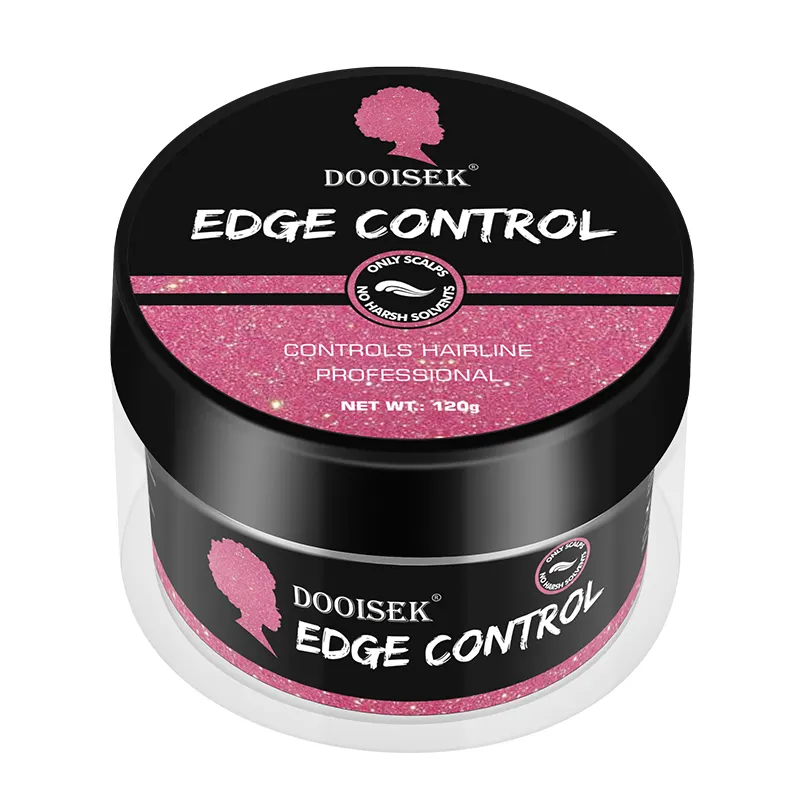 Wholesale Strong Hold Natural Edge Control No Flake Braiding Gel Hair Wax