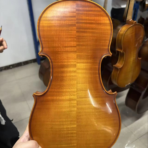 Violín Barato Hecho a Mano, Violín <span class=keywords><strong>3</strong></span>/<span class=keywords><strong>4</strong></span> para Estudiantes, Abeto Sólido, Arce Flameado, Gran Sonido, Buena Mano <span class=keywords><strong>de</strong></span> Obra, <span class=keywords><strong>Precio</strong></span> al por Mayor - Product Image 1