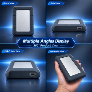 Carcasa de aluminio personalizada para SSD M.2 NGFF a USB 3.1 Gen 2, caja externa de aluminio para SSD, funda multi-SSD, protector para SSD. - Product Image 2