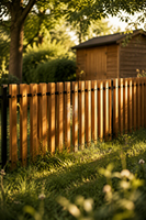 Système de clôture de jardin en composite bois-plastique (WPC) durable et anticorrosion, avec design à lattes verticales pour balcons, vente en gros
