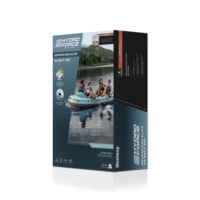 Bestway 65158 Hydro Force Adventure Elite X4, Set de Balsa Inflable para 4 Personas, 3.15 m, Kayak Inflable de PVC para Pesca, Bote Inflable