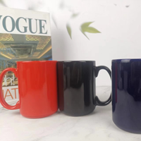 Mug en céramique personnalisé avec logo par sublimation, revêtement émaillé, tasse à café promotionnelle, cadeau d'ouverture d'entreprise, mug publicitaire de marque