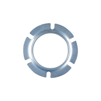 Anneau de fixation universel pour bouton de klaxon de volant JDM argenté, anneau de fixation haute performance pour bouton, accessoires intérieurs de voiture