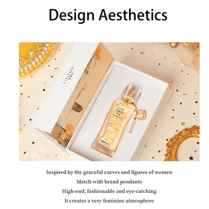 Perfume de Mujer ODDIS de Lujo en Oferta, Botella Curva con Aroma Floral y Frutal, 50 ml, Spray de Larga Duración, Suministro al por Mayor, Refinado - Product Image 4