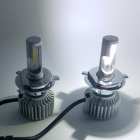 Phare LED H4 AS-A5 DC 12V 28W 6000K 8000LM avec puce CSP 9003 HB2, lampe LED Hi/Lo pour voiture et moto, ampoules de phare