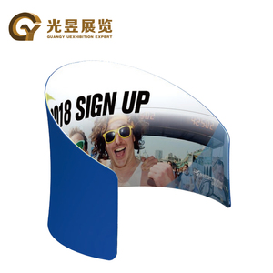 Căng thẳng vải Backdrop 7.6x7.6 thẳng căng thẳng Vải Ống quảng cáo căng thẳng vải Photo Booth Backdrop hiển thị - Product Image 6