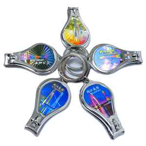 Cortauñas Portátil Personalizado de Acero Inoxidable, Elegante Recuerdo de Viaje, Cortauñas Económico y Especial - Product Image 3