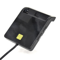 批发带USB2.0接口的多合一智能卡读卡器读取SIM SD TF ATM IC & 退税卡外部安装