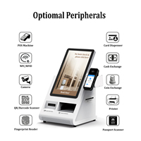 Kiosque Self Service Écran Led Applications de bureau intérieures Écran tactile Caisse enregistreuse Pos Kiosques de paiement