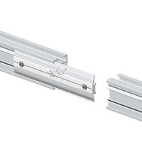 Rail solaire en aluminium ARTSIGN haute résistance avec accessoires de fixation complets pour système solaire sur toit métallique