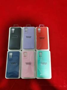 Fundas de Silicona Real Anti-Huellas de Color Puro para Teléfonos Móviles Samsung, <span class=keywords><strong>Oppo</strong></span>, Redmi y Vivo al por Mayor - Product Image 4