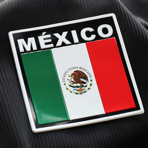 Phụ kiện may mặc tùy chỉnh in ấn 3D nổi cờ quốc gia các bản vá lỗi Silicone logo truyền nhiệt TPU nhãn cho quần áo - Product Image 1